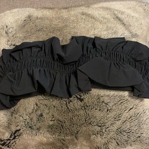 NWT H&M Black Bikini Top